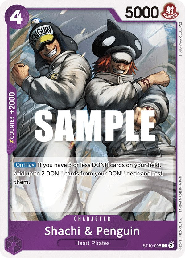 Shachi & Penguin [Ultimate Deck - The Three Captains] | Arkham Games and Comics