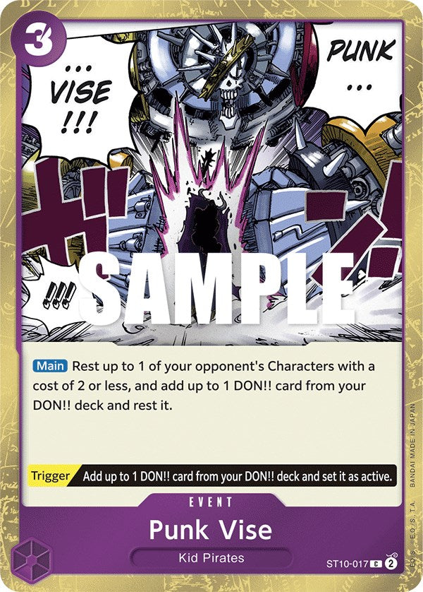 Punk Vise [Ultimate Deck - The Three Captains] | Arkham Games and Comics