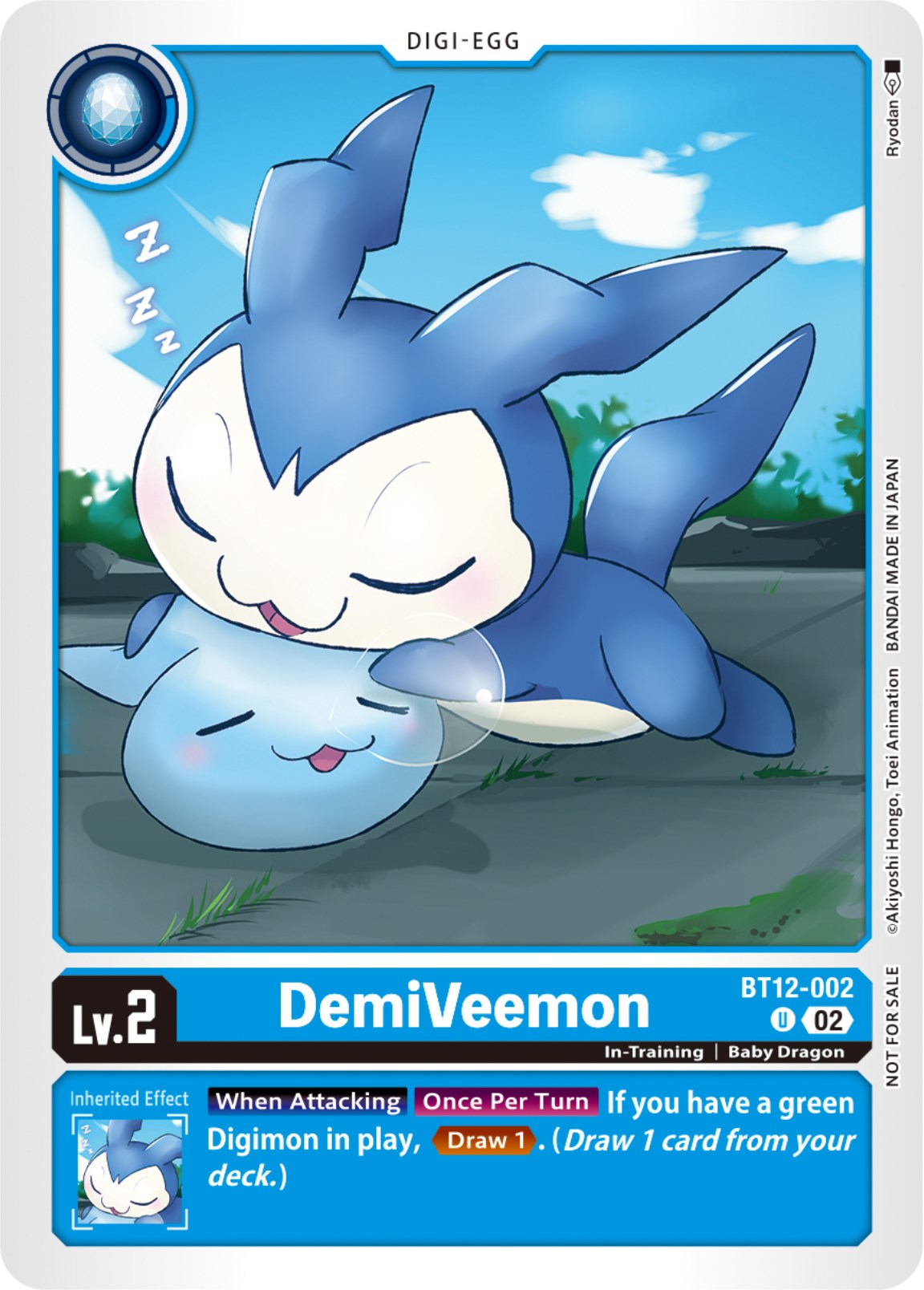 DemiVeemon [BT12-002] (NYCC 2023 Demo Deck) [Across Time] | Arkham Games and Comics