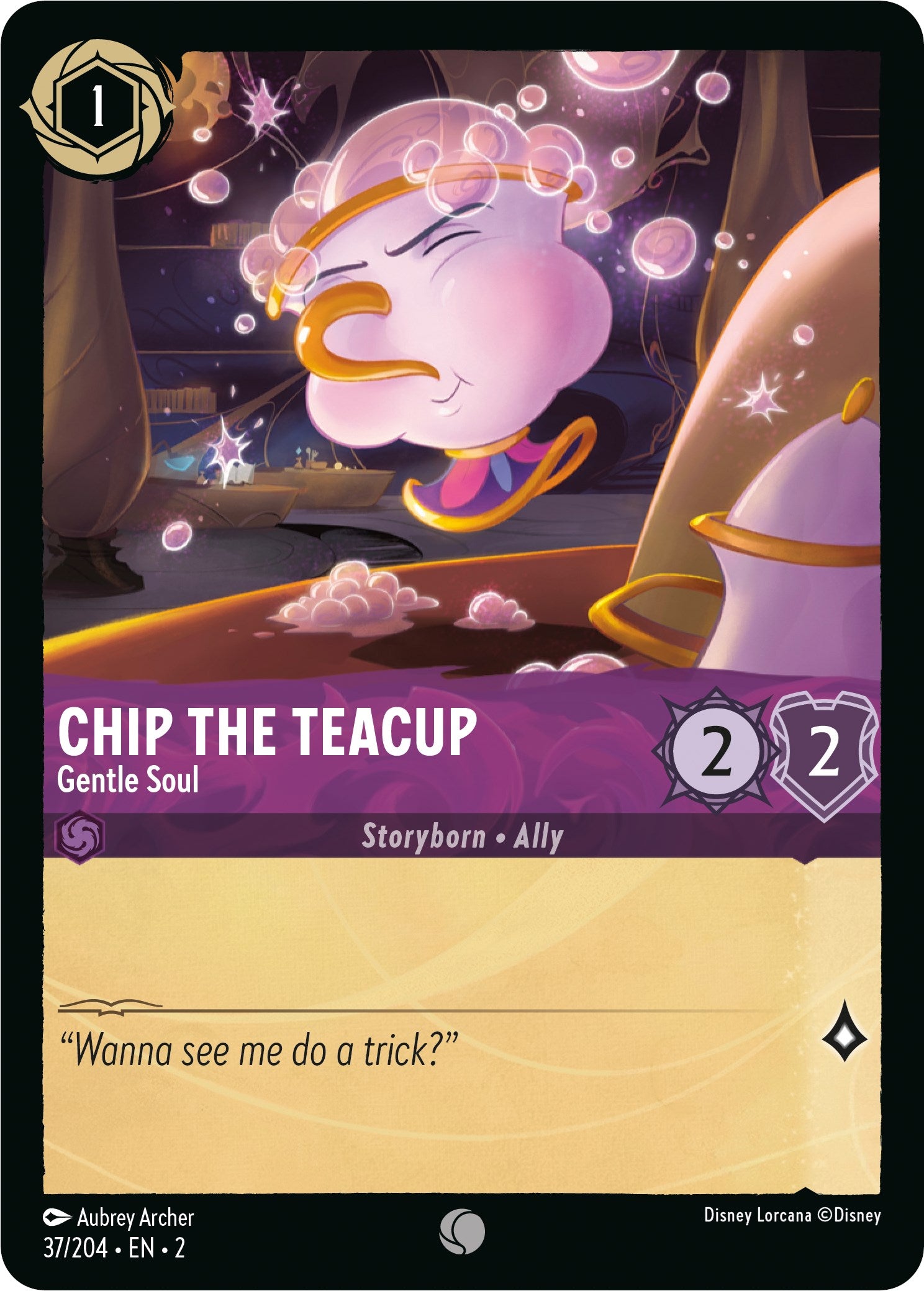 Chip the Teacup - Gentle Soul (37/204) [Rise of the Floodborn] | Arkham Games and Comics