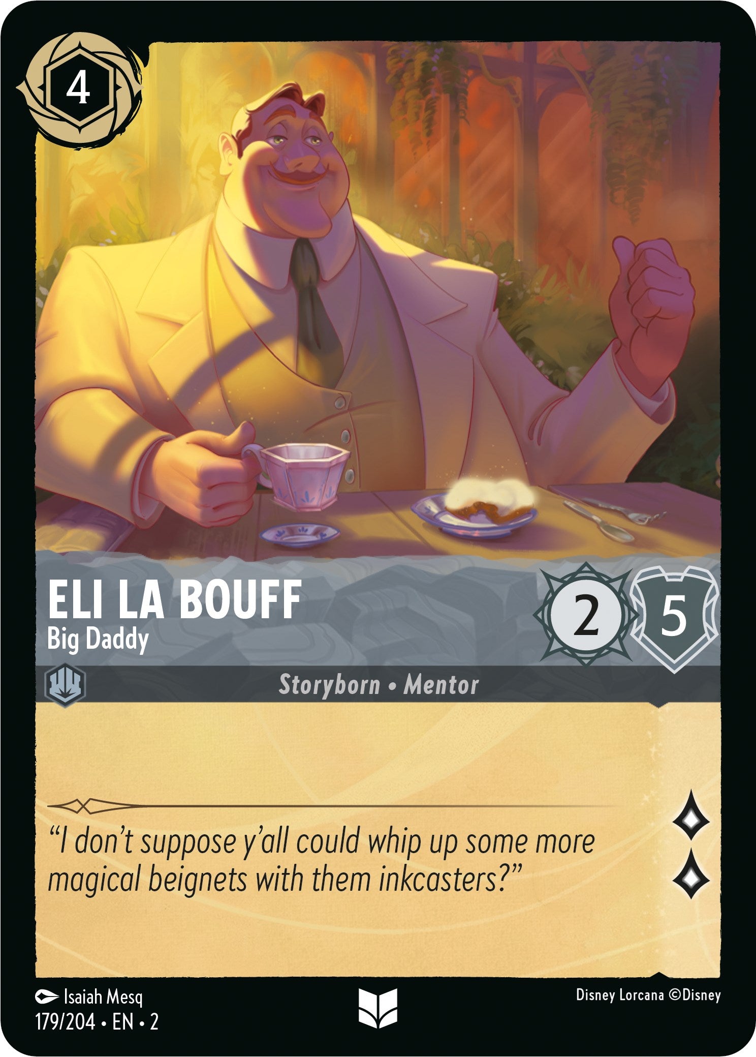 Eli La Bouff - Big Daddy (179/204) [Rise of the Floodborn] | Arkham Games and Comics