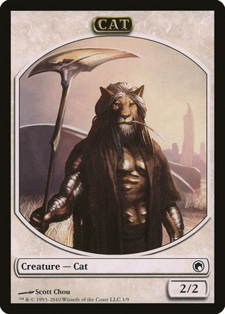 Cat Token [Scars of Mirrodin Tokens] | Arkham Games and Comics