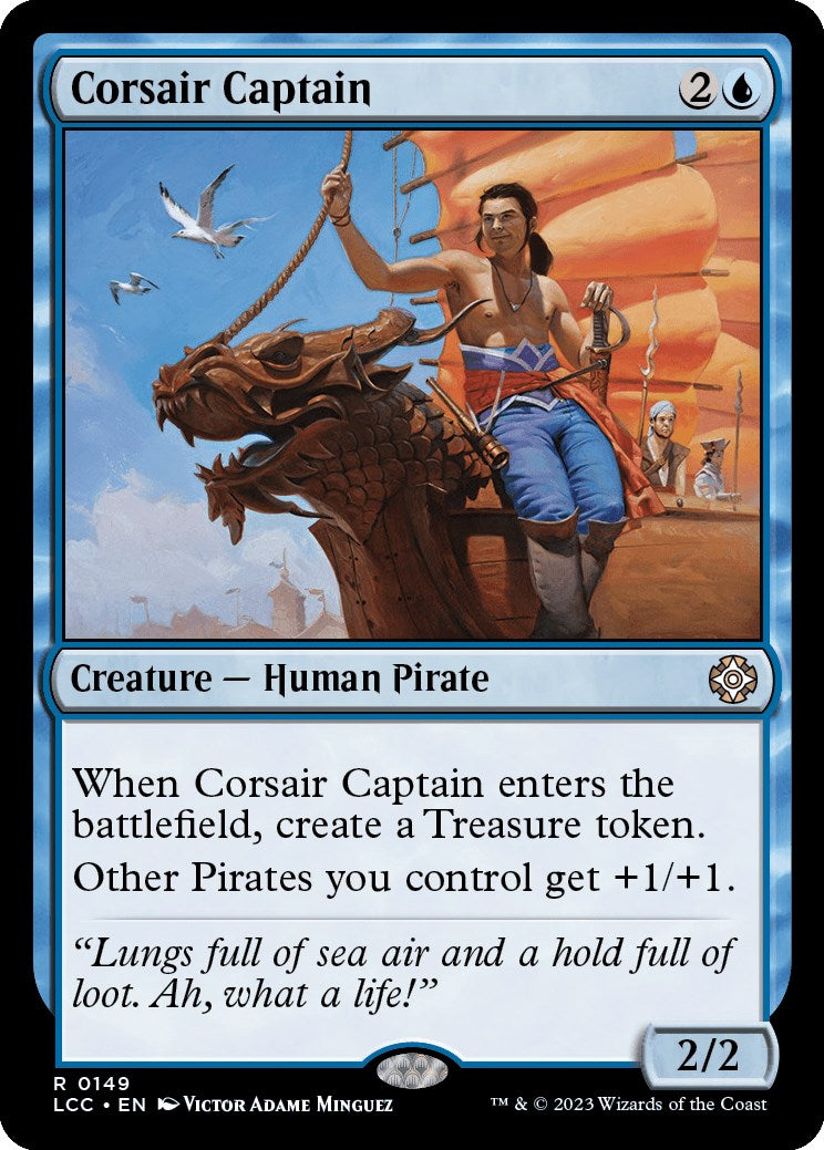 Corsair Captain [The Lost Caverns of Ixalan Commander] | Arkham Games and Comics