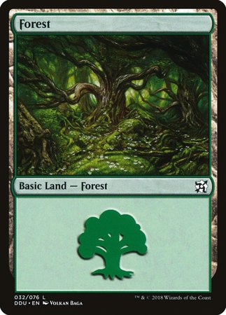 Forest (32) [Duel Decks: Elves vs. Inventors] | Arkham Games and Comics