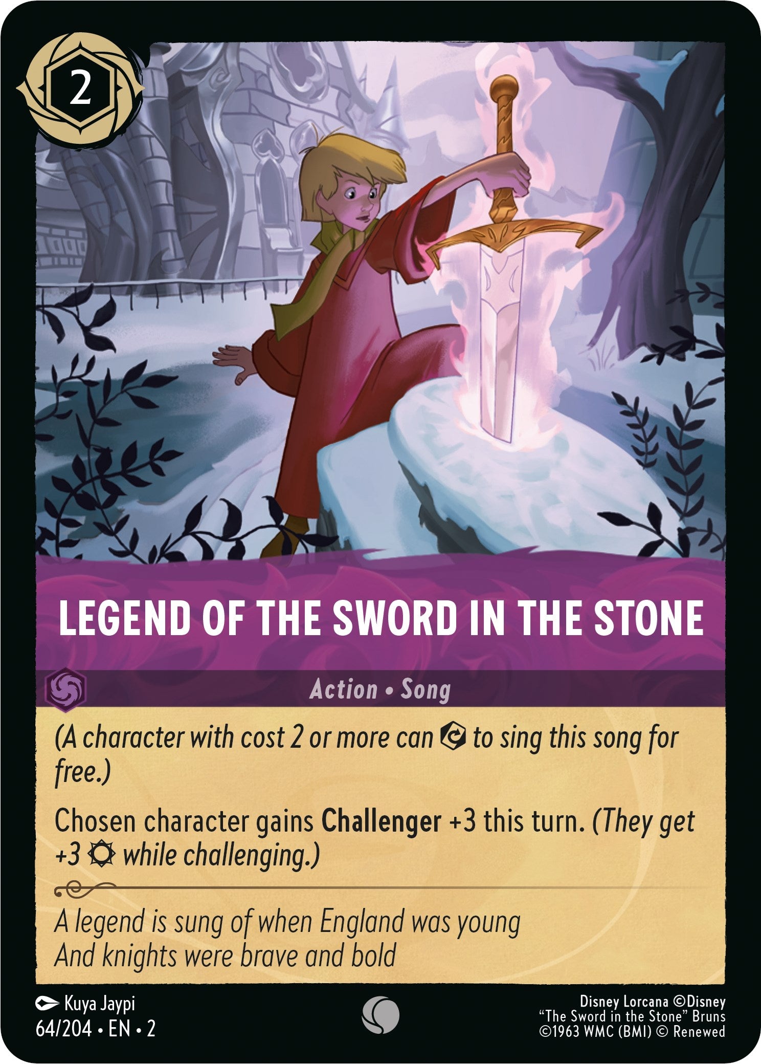 Legend of the Sword in the Stone (64/204) [Rise of the Floodborn] | Arkham Games and Comics