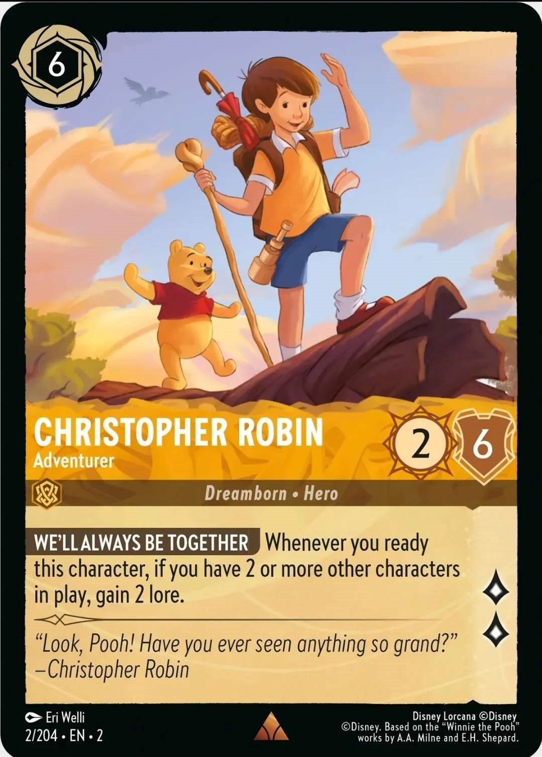 Christopher Robin - Adventurer (2/204) [Rise of the Floodborn] | Arkham Games and Comics