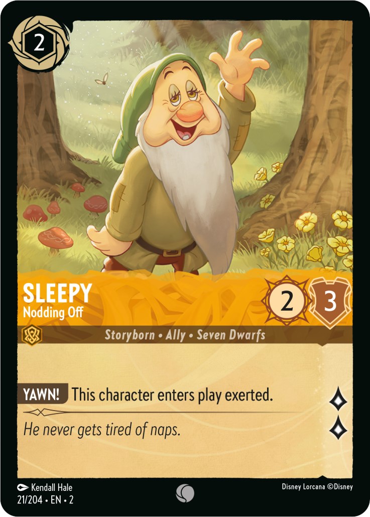 Sleepy - Nodding Off (21/204) [Rise of the Floodborn] | Arkham Games and Comics