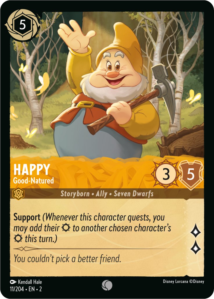 Happy - Good-Natured (11/204) [Rise of the Floodborn] | Arkham Games and Comics