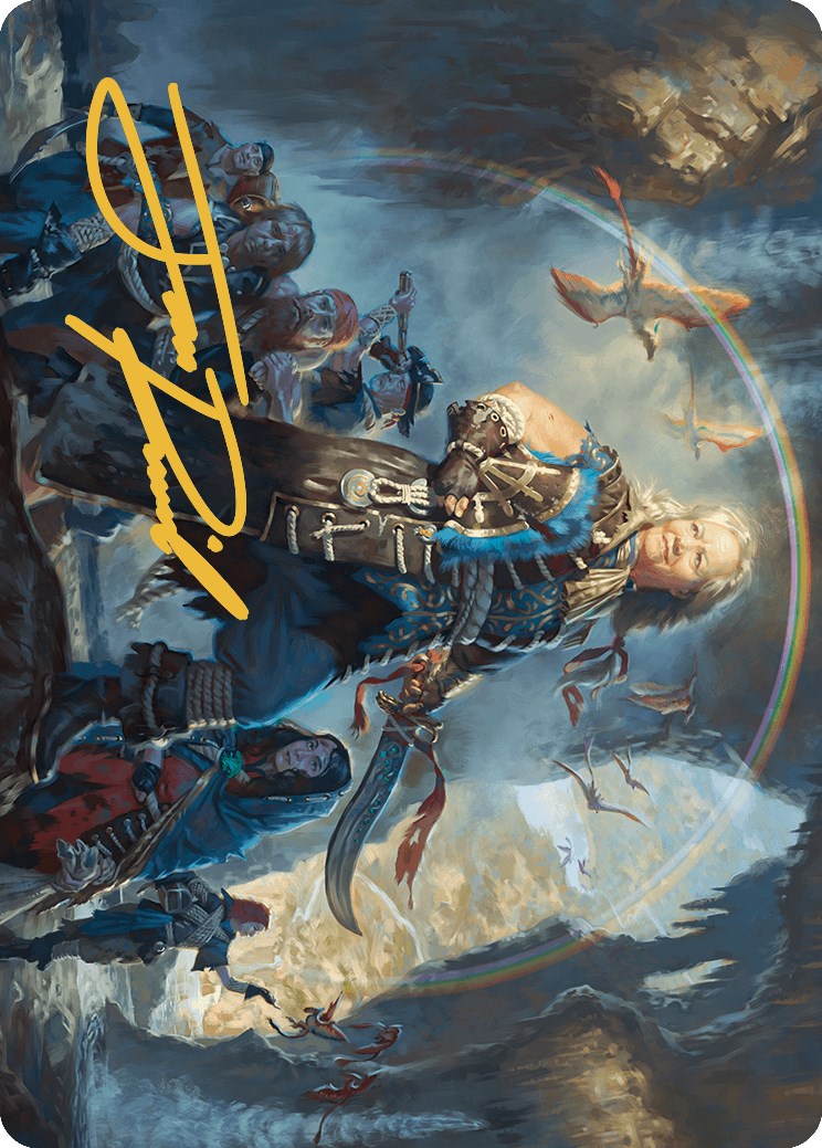 Admiral Brass, Unsinkable Art Card (Gold-Stamped Signature) [The Lost Caverns of Ixalan Art Series] | Arkham Games and Comics