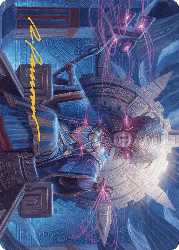 Akal Pakal, First Among Equals Art Card (8/81) (Gold-Stamped Signature) [The Lost Caverns of Ixalan Art Series] | Arkham Games and Comics