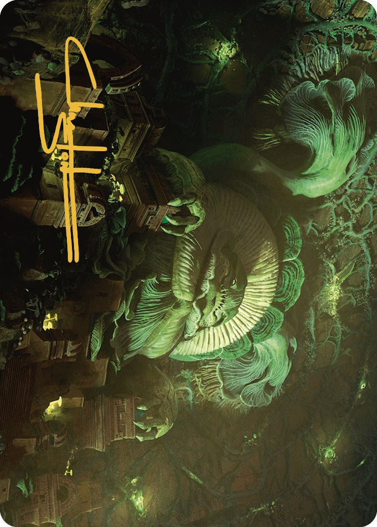 The Mycotyrant Art Card (Gold-Stamped Signature) [The Lost Caverns of Ixalan Art Series] | Arkham Games and Comics