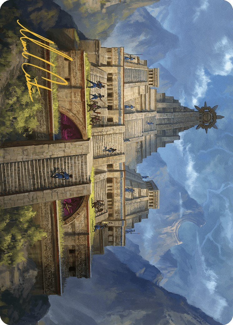 Barracks of the Thousand Art Card (Gold-Stamped Signature) [The Lost Caverns of Ixalan Art Series] | Arkham Games and Comics