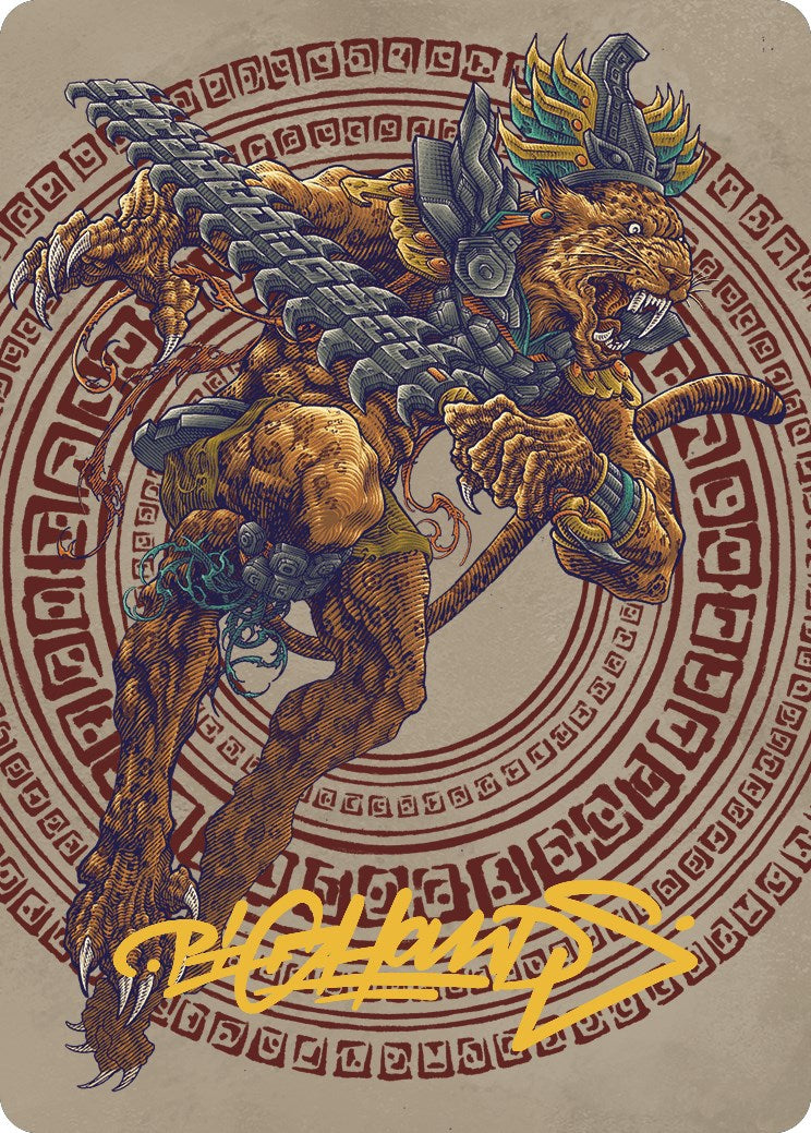 Sovereign Okinec Ahau Art Card (Gold-Stamped Signature) [The Lost Caverns of Ixalan Art Series] | Arkham Games and Comics