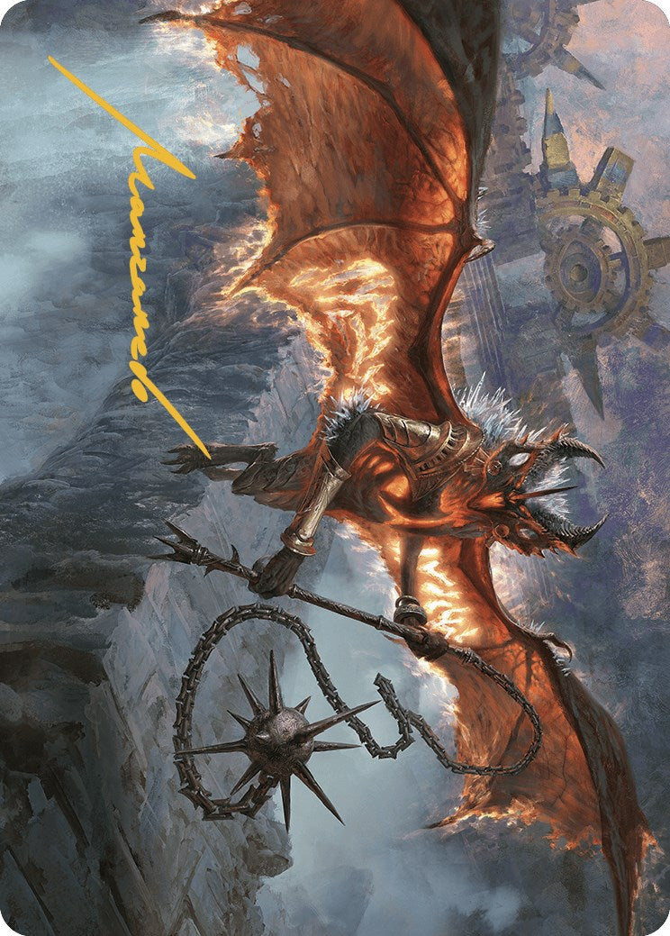 Bloodletter of Aclazotz Art Card (15/81) (Gold-Stamped Signature) [The Lost Caverns of Ixalan Art Series] | Arkham Games and Comics