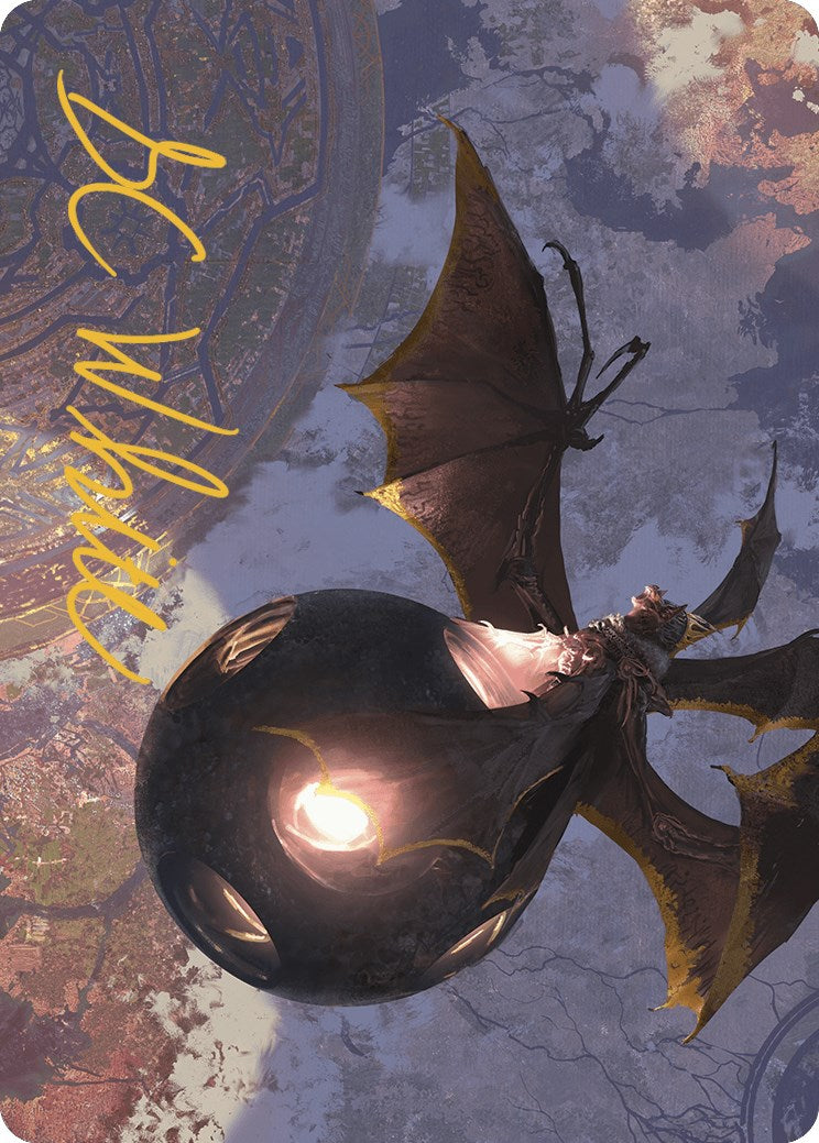 Malicious Eclipse Art Card (Gold-Stamped Signature) [The Lost Caverns of Ixalan Art Series] | Arkham Games and Comics