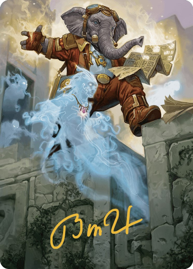 Quintorius Kand Art Card (37/81) (Gold-Stamped Signature) [The Lost Caverns of Ixalan Art Series] | Arkham Games and Comics