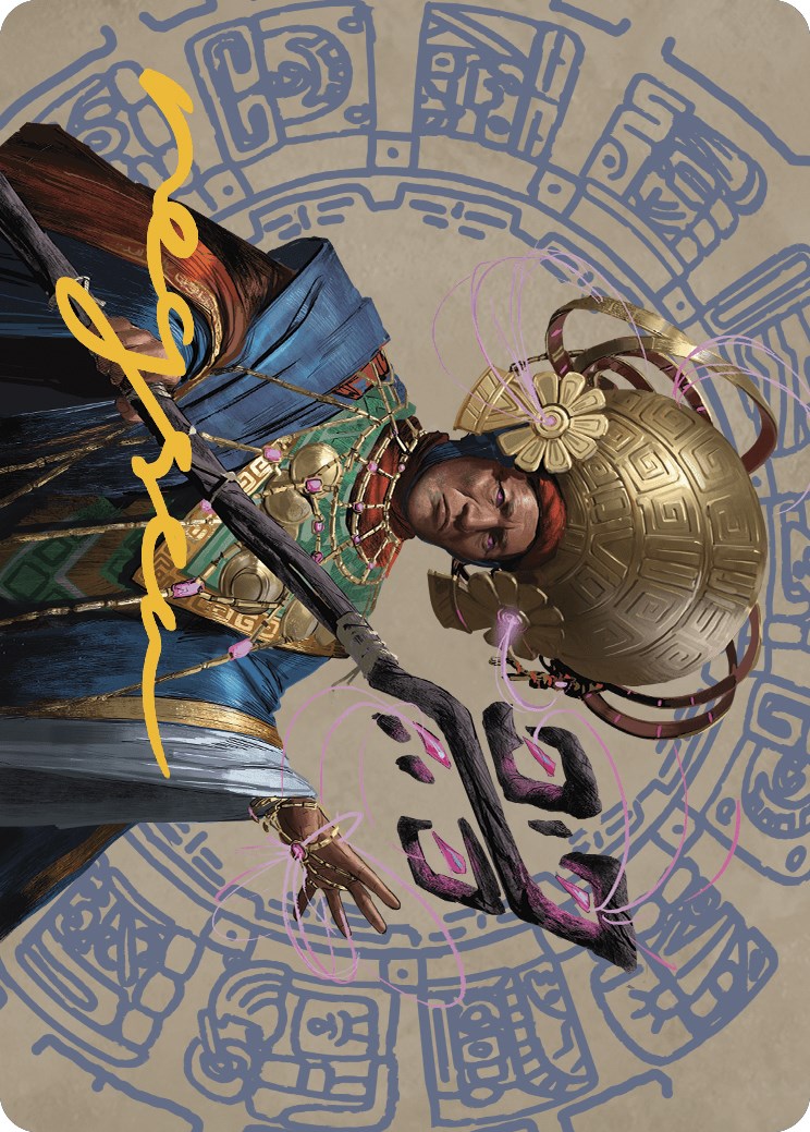 Akal Pakal, First Among Equals Art Card (46/81) (Gold-Stamped Signature) [The Lost Caverns of Ixalan Art Series] | Arkham Games and Comics