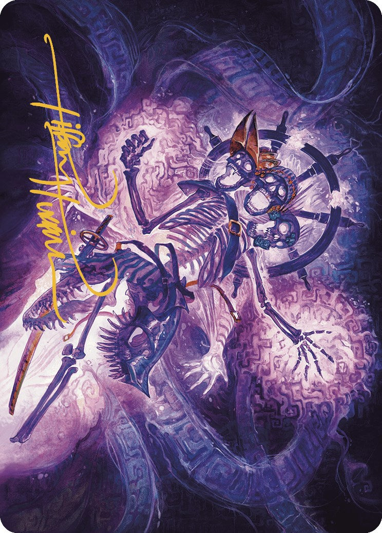 The Grim Captain Art Card (Gold-Stamped Signature) [The Lost Caverns of Ixalan Art Series] | Arkham Games and Comics