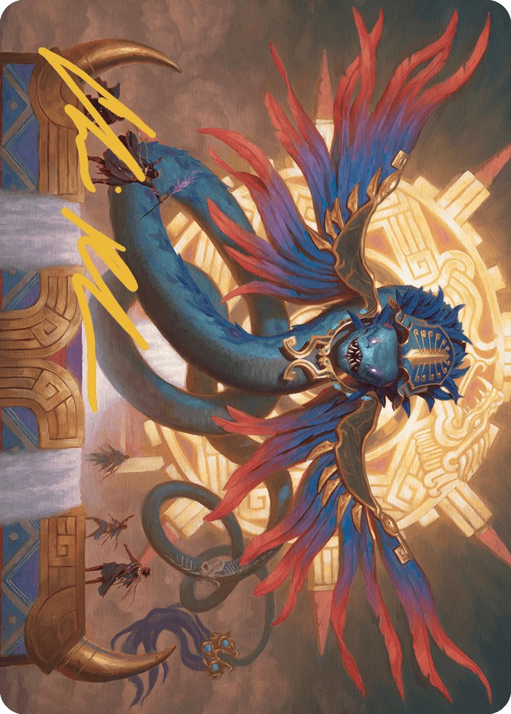 Ojer Pakpatiq, Deepest Epoch Art Card (13/81) (Gold-Stamped Signature) [The Lost Caverns of Ixalan Art Series] | Arkham Games and Comics
