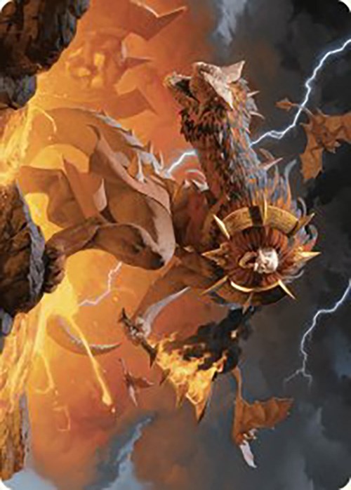 Ojer Axonil, Deepest Might Art Card (20/81) [The Lost Caverns of Ixalan Art Series] | Arkham Games and Comics