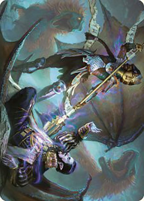 Huatli's Final Strike Art Card [The Lost Caverns of Ixalan Art Series] | Arkham Games and Comics