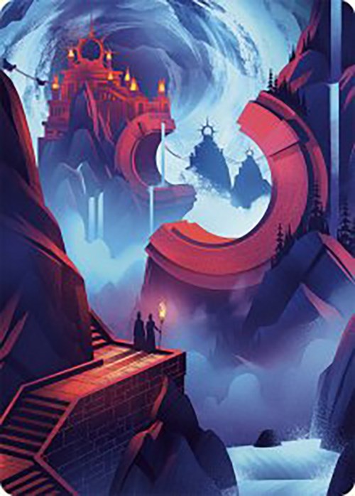 Mountain Art Card [The Lost Caverns of Ixalan Art Series] | Arkham Games and Comics
