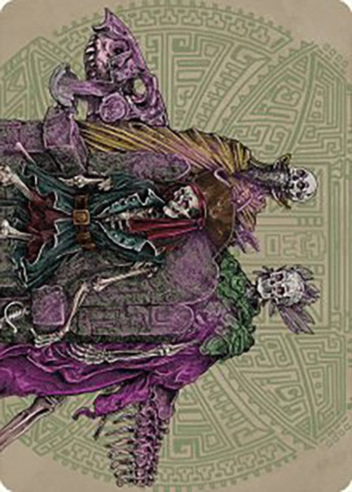 Throne of the Grim Captain Art Card [The Lost Caverns of Ixalan Art Series] | Arkham Games and Comics