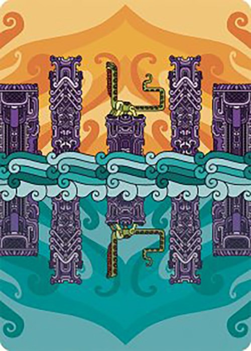 Echoing Deeps Art Card [The Lost Caverns of Ixalan Art Series] | Arkham Games and Comics