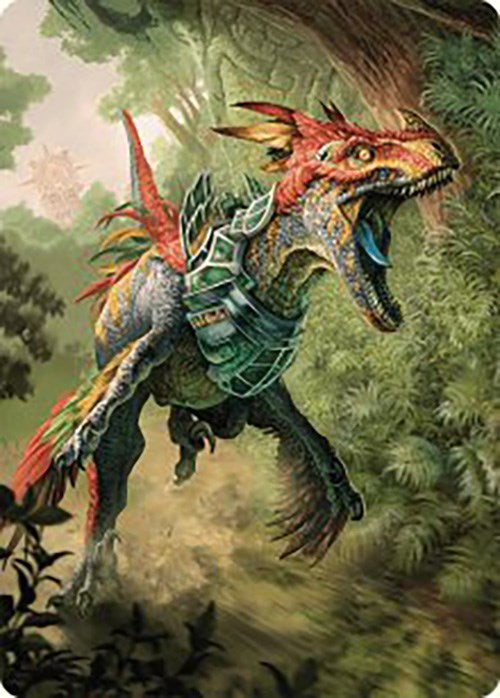 Dinosaur Token Art Card [The Lost Caverns of Ixalan Art Series] | Arkham Games and Comics