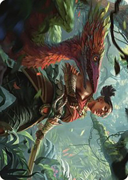 Wayta, Trainer Prodigy Art Card [The Lost Caverns of Ixalan Art Series] | Arkham Games and Comics