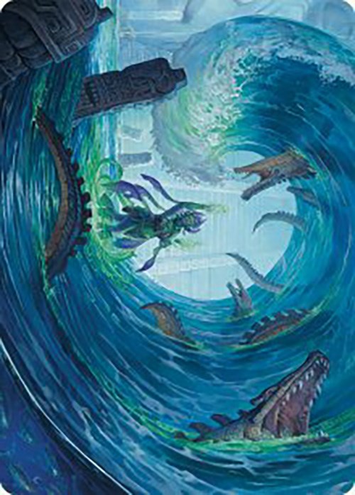 Wave Goodbye Art Card [The Lost Caverns of Ixalan Art Series] | Arkham Games and Comics