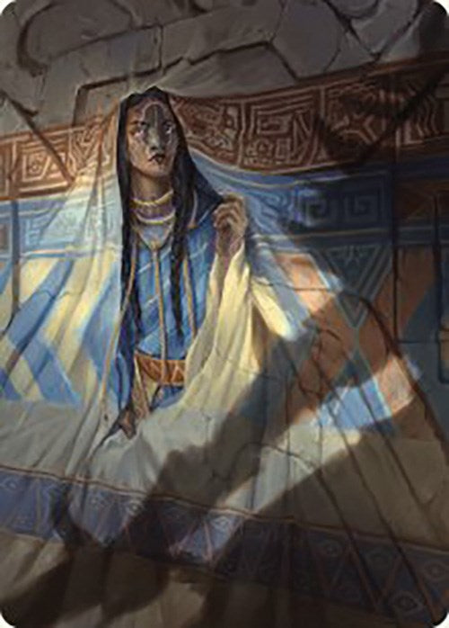 Whispersilk Cloak Art Card [The Lost Caverns of Ixalan Art Series] | Arkham Games and Comics