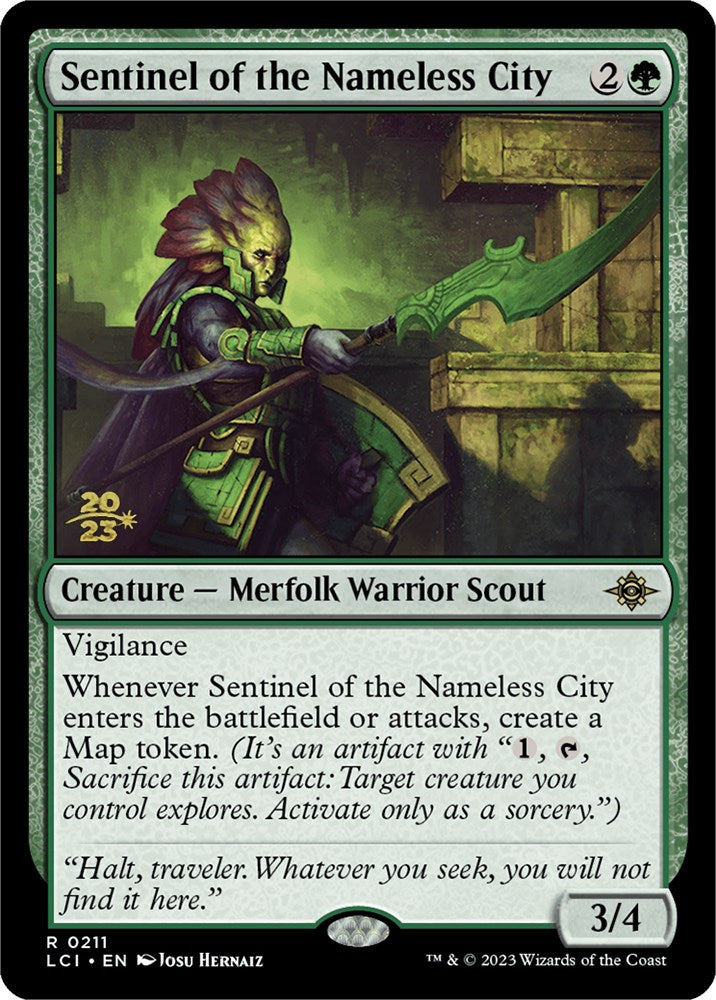 Sentinel of the Nameless City [The Lost Caverns of Ixalan Prerelease Cards] | Arkham Games and Comics