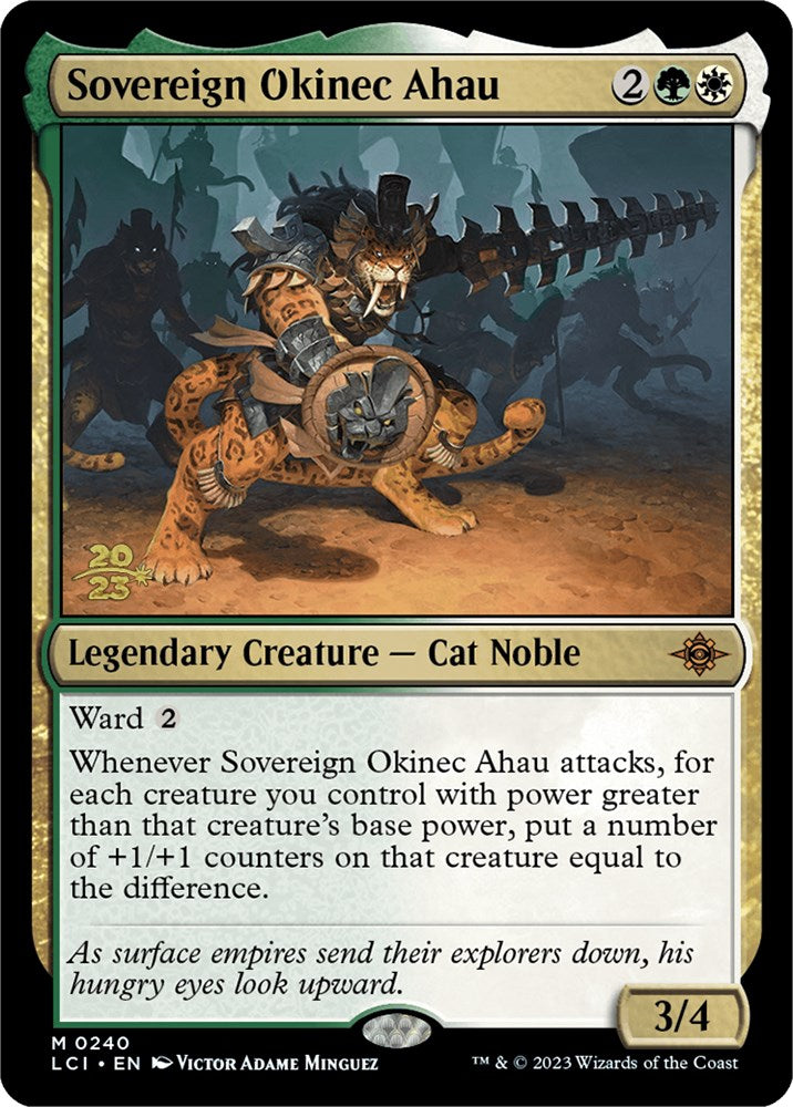 Sovereign Okinec Ahau [The Lost Caverns of Ixalan Prerelease Cards] | Arkham Games and Comics