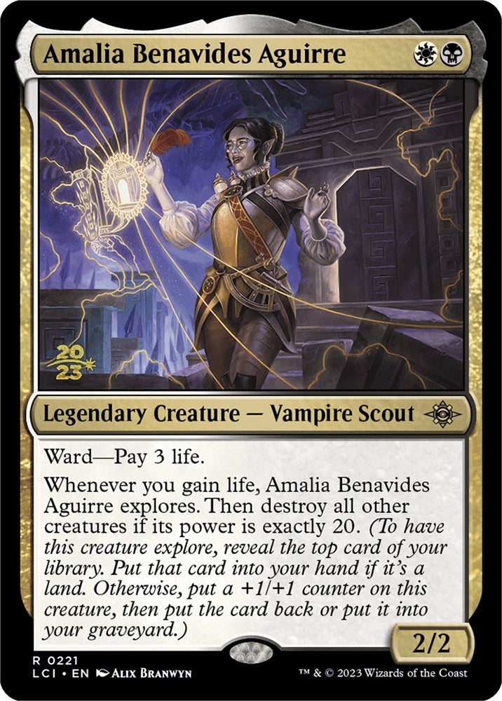 Amalia Benavides Aguirre [The Lost Caverns of Ixalan Prerelease Cards] | Arkham Games and Comics