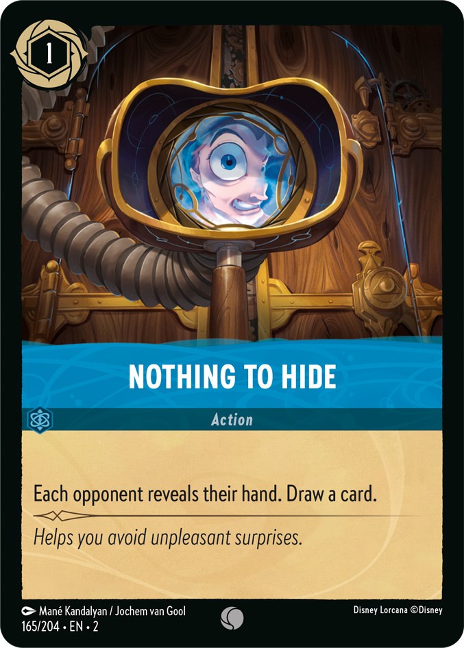 Nothing to Hide (165/204) [Rise of the Floodborn] | Arkham Games and Comics
