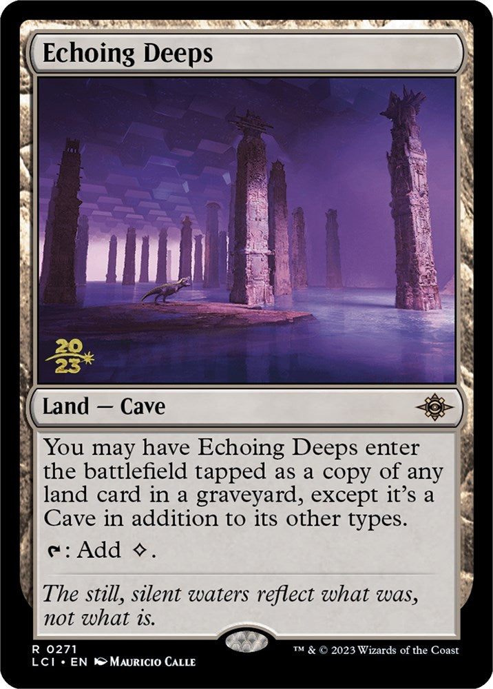 Echoing Deeps [The Lost Caverns of Ixalan Prerelease Cards] | Arkham Games and Comics