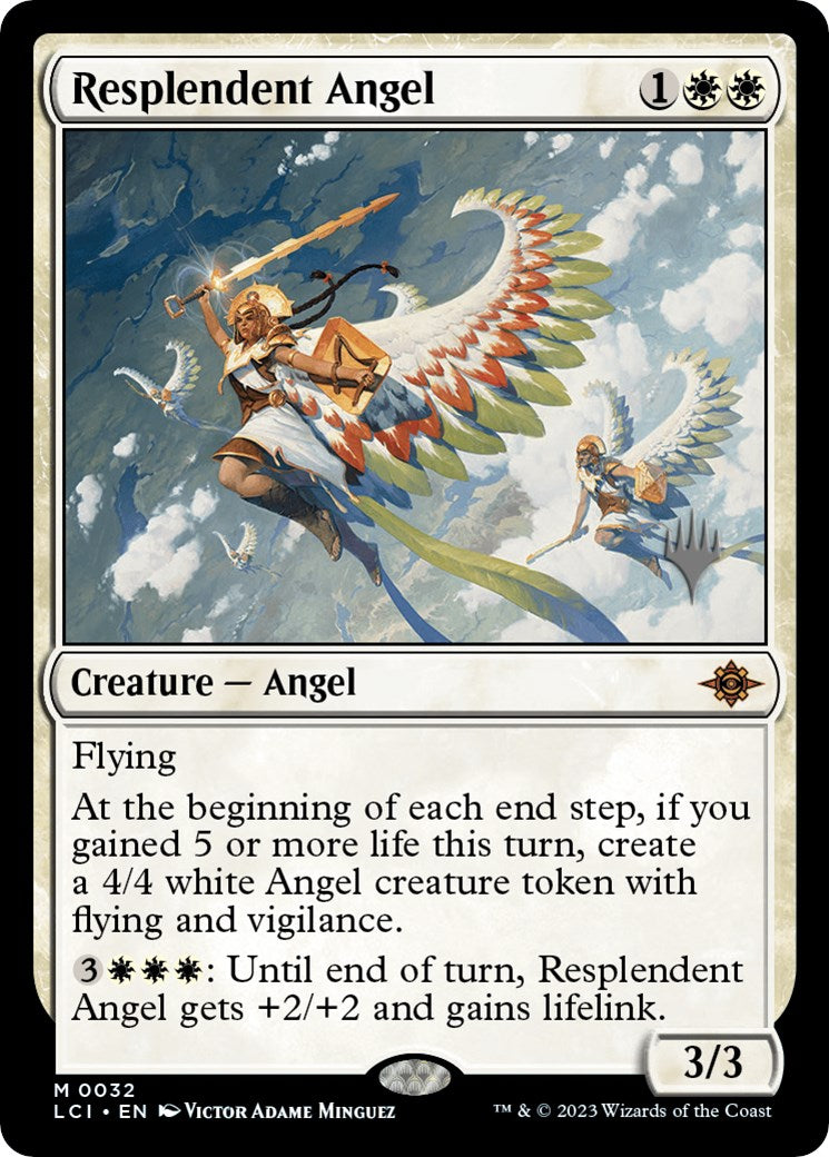 Resplendent Angel (Promo Pack) [The Lost Caverns of Ixalan Promos] | Arkham Games and Comics