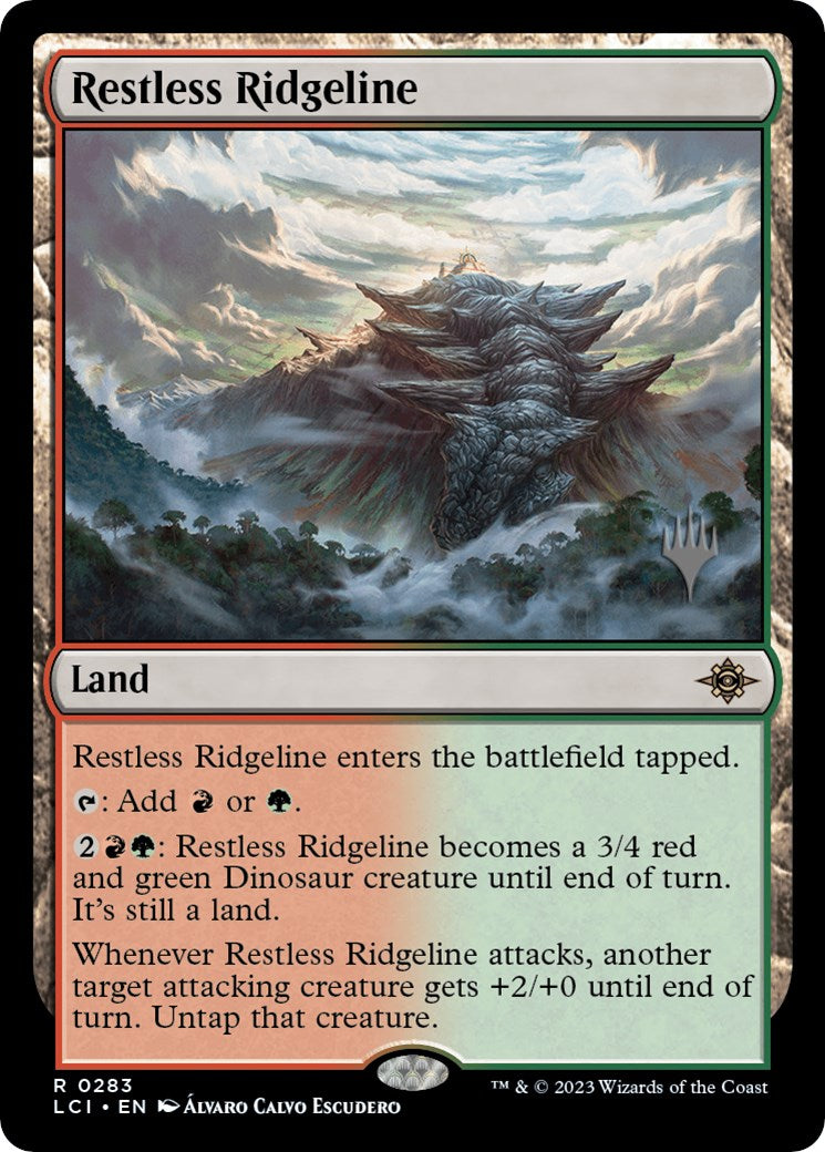 Restless Ridgeline (Promo Pack) [The Lost Caverns of Ixalan Promos] | Arkham Games and Comics