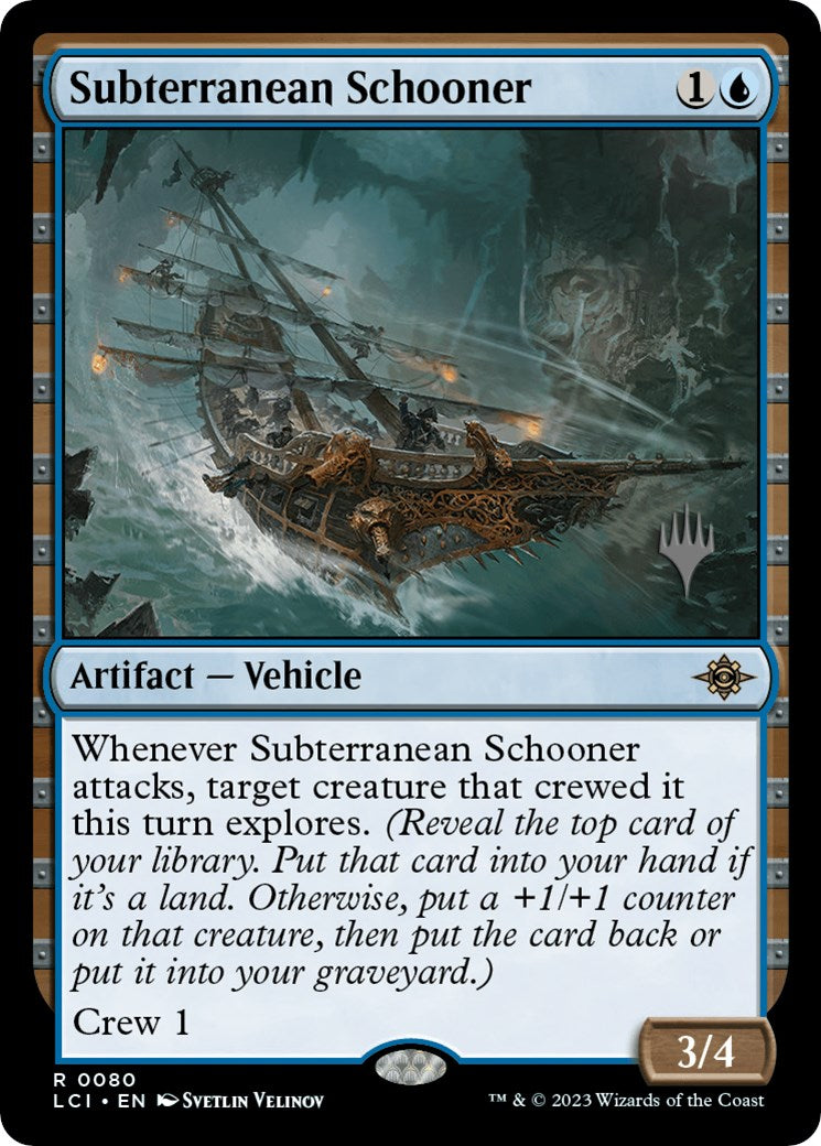 Subterranean Schooner (Promo Pack) [The Lost Caverns of Ixalan Promos] | Arkham Games and Comics