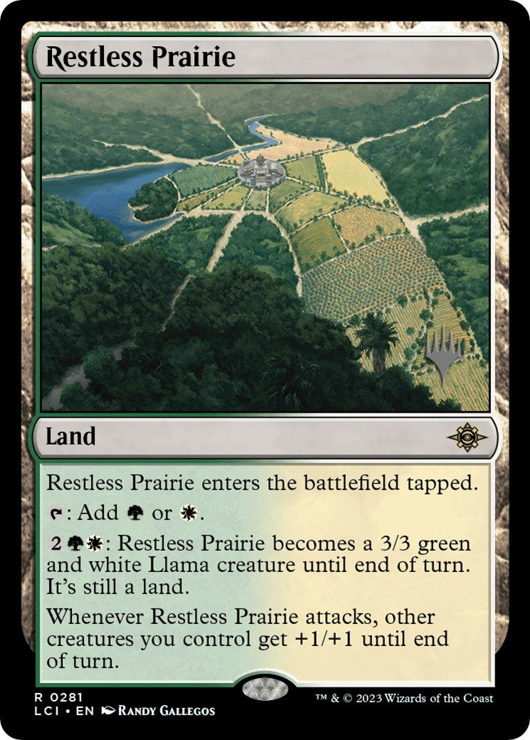 Restless Prairie (Promo Pack) [The Lost Caverns of Ixalan Promos] | Arkham Games and Comics