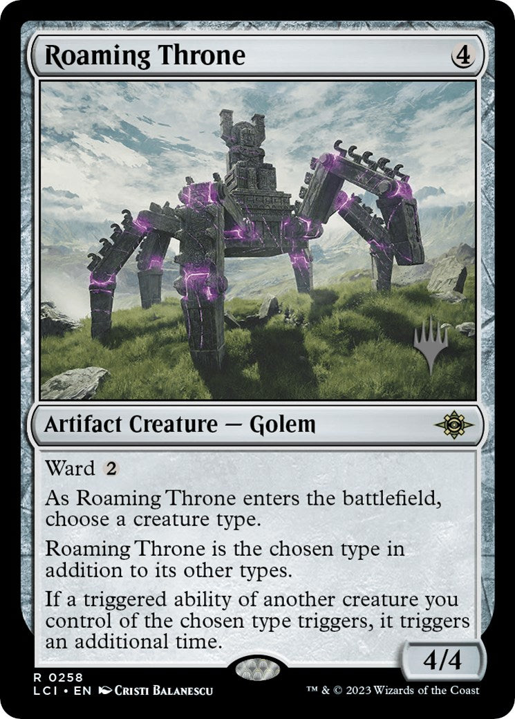 Roaming Throne (Promo Pack) [The Lost Caverns of Ixalan Promos] | Arkham Games and Comics