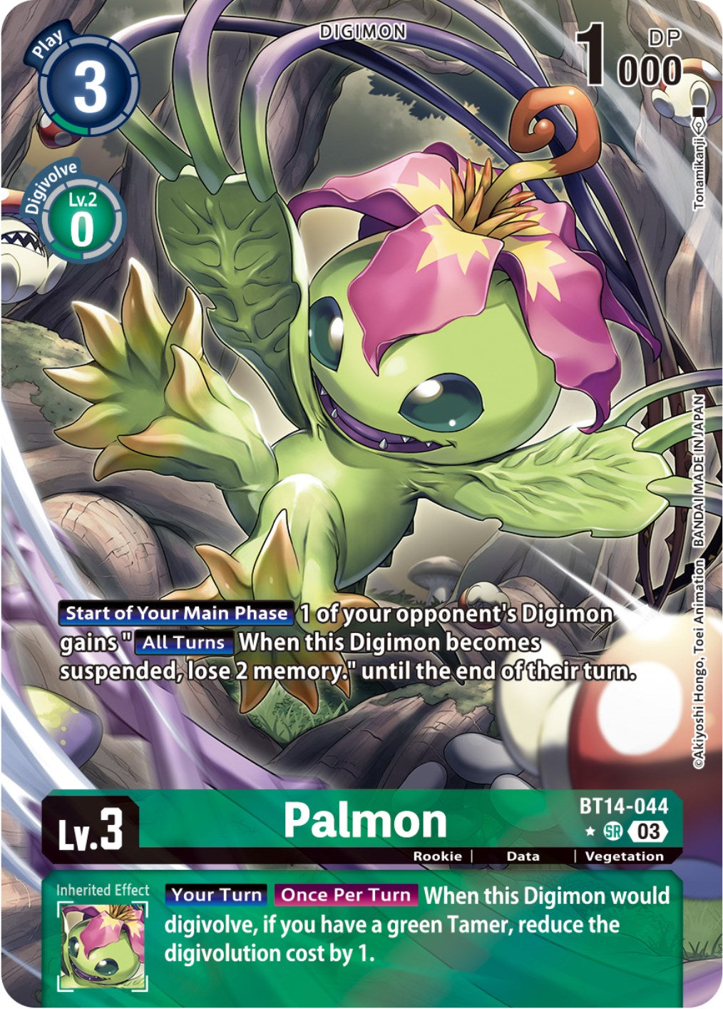 Palmon [BT14-044] (Alternate Art) [Blast Ace] | Arkham Games and Comics