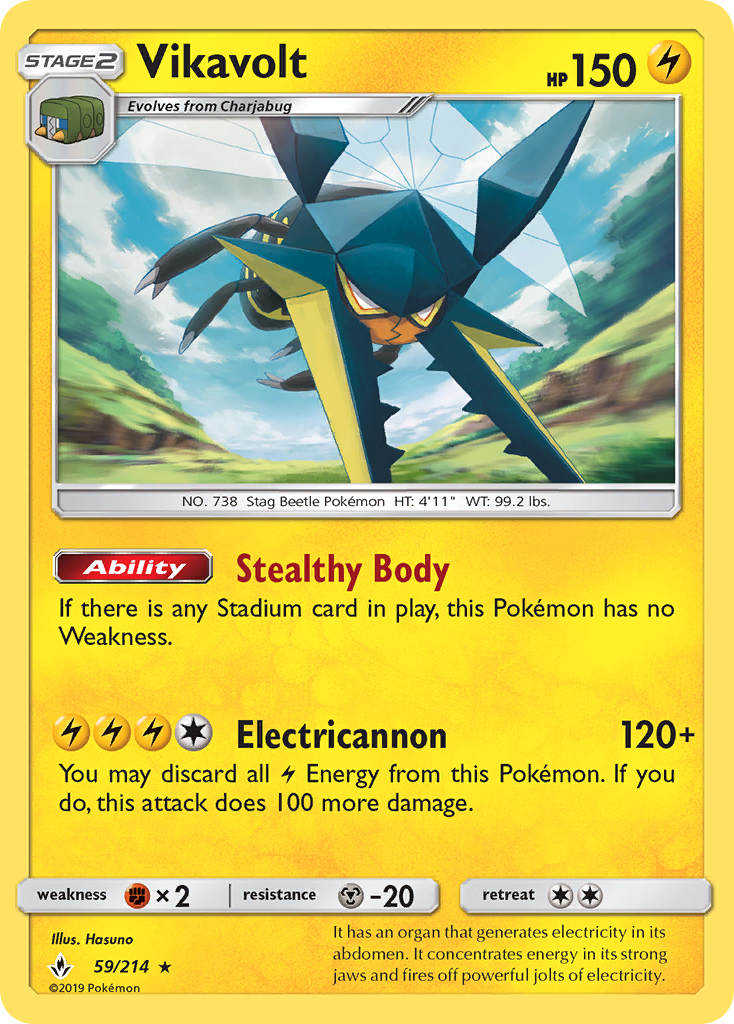 Vikavolt (59/214) [Sun & Moon: Unbroken Bonds] | Arkham Games and Comics