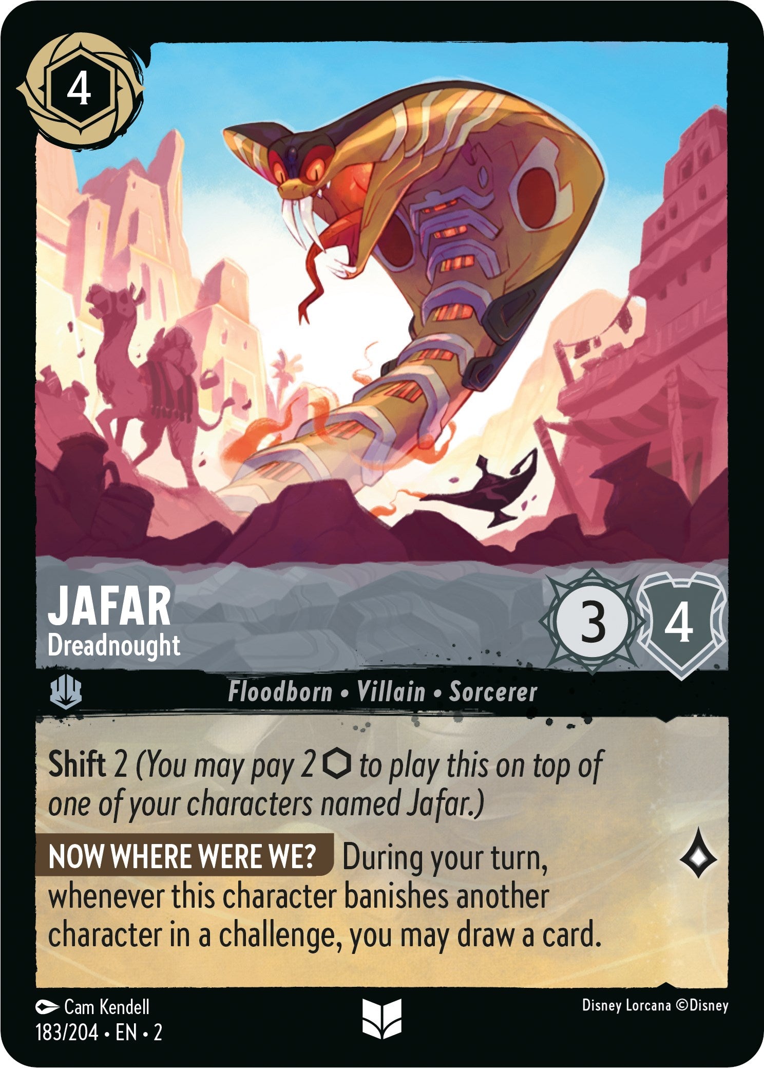 Jafar - Dreadnought (183/204) [Rise of the Floodborn] | Arkham Games and Comics
