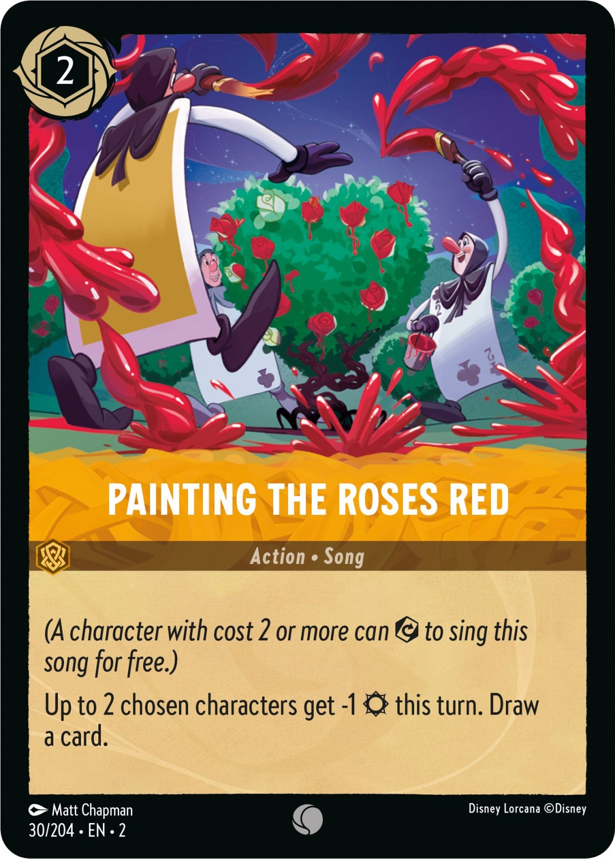 Painting the Roses Red (30/204) [Rise of the Floodborn] | Arkham Games and Comics