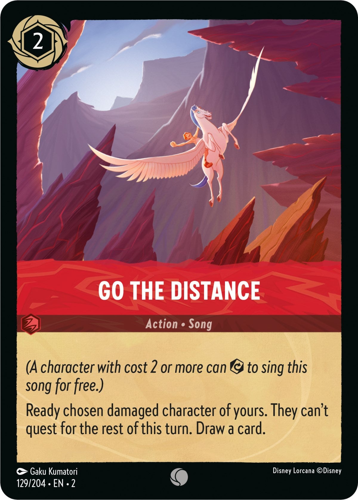 Go the Distance (129/204) [Rise of the Floodborn] | Arkham Games and Comics