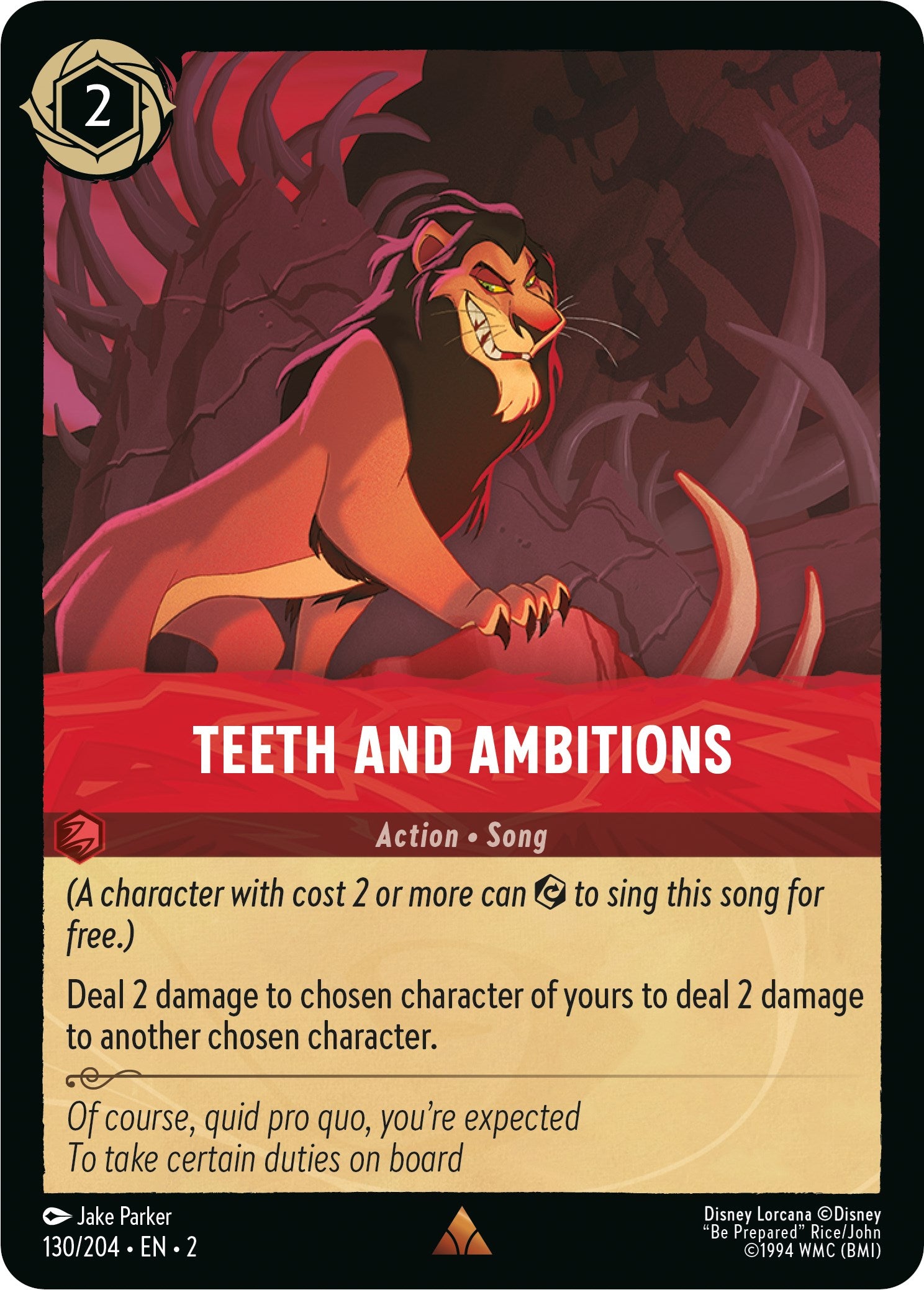 Teeth and Ambitions (130/204) [Rise of the Floodborn] | Arkham Games and Comics