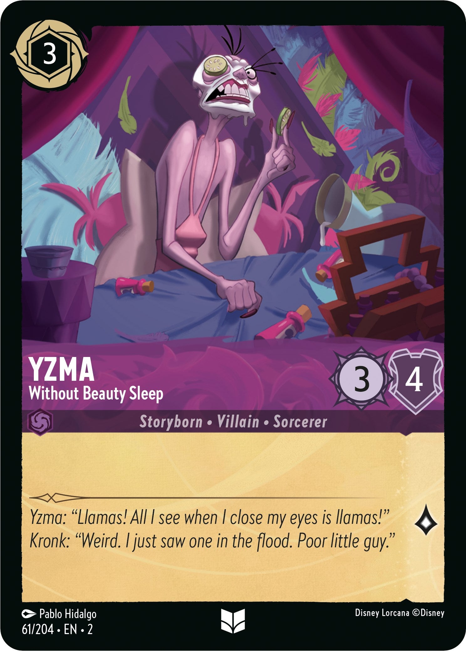 Yzma - Without Beauty Sleep (61/204) [Rise of the Floodborn] | Arkham Games and Comics