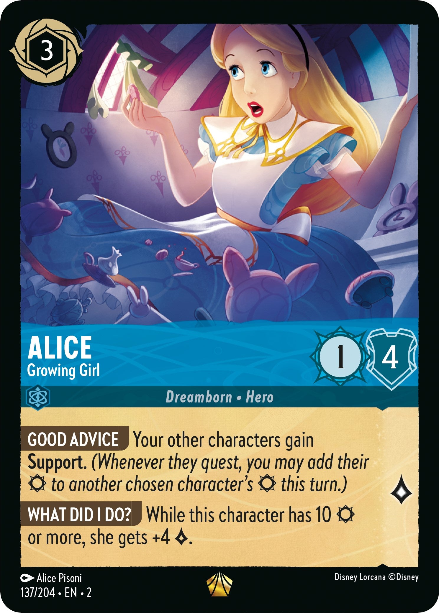 Alice - Growing Girl (137/204) [Rise of the Floodborn] | Arkham Games and Comics